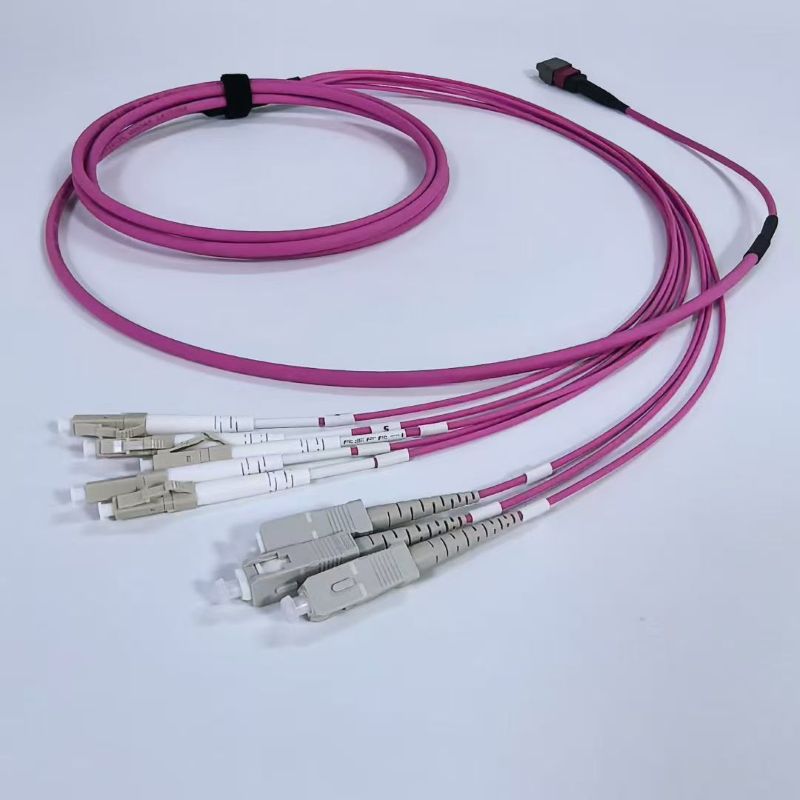 mpo lc fiber patch cord